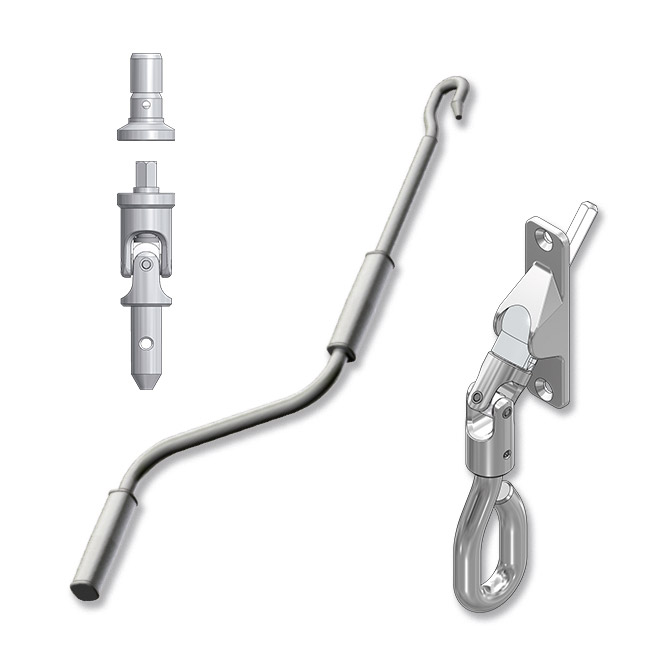 Komponenten zur manuellen Bedienung